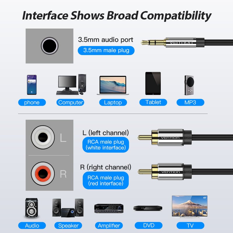 VENTION BCFBI AUDIO CABLE